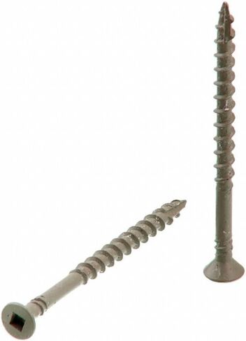 Senco DuraSpin رقم 8 × 3 بوصة. مسامير مربعة الشكل من الفولاذ المجلفن برأس مربع 800 قطعة in Kuwait