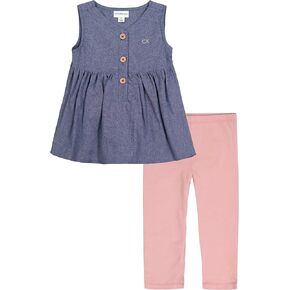 Calvin Klein girls 2 Pieces Legging Set in Kuwait