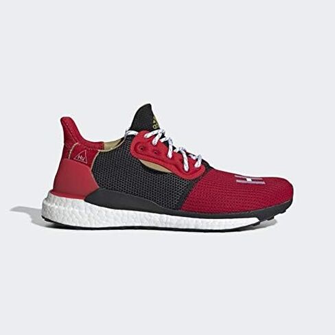 adidas Mens CNY Solar Hu Glide x Pharrell Williams Running Casual Shoes, in Saudi Arabia