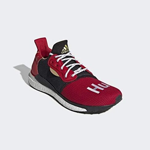 adidas Mens CNY Solar Hu Glide x Pharrell Williams Running Casual Shoes, in Saudi Arabia