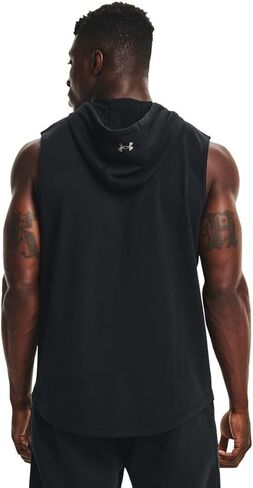 Under Armour Men's Project Rock Terry Sleeveless Hoodie in Saudi Arabia