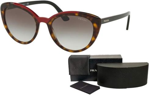 Prada PR02VS CATWALK Cat Eye Sunglasses For Women+ BUNDLE With Designer iWear Complimentary Eyewear Kit in Saudi Arabia
