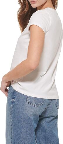 Calvin Klein Women's Sportswear Essential Everyday Cotton Span Jersey T Shirt in Saudi Arabia
