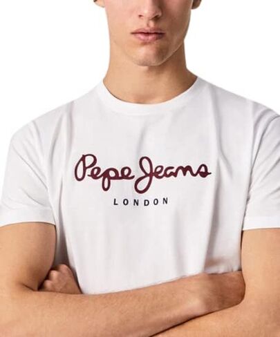 Pepe Jeans T-Shirt Eggo White for Man in Kuwait