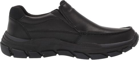 Skechers Men's Respected-Catel Moc Toe Slip On in Saudi Arabia