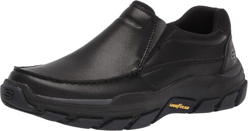 Skechers Men's Respected-Catel Moc Toe Slip On in Saudi Arabia