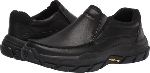 Skechers Men's Respected-Catel Moc Toe Slip On in Saudi Arabia