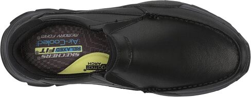 Skechers Men's Respected-Catel Moc Toe Slip On in Saudi Arabia