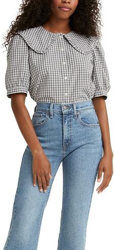 Levi's Women's Olympia Short-Sleeve Collar Blouse in Saudi Arabia