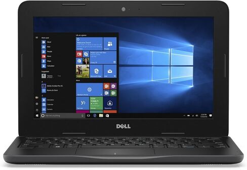 Dell Latitude 11-3180 Intel Celeron N3350 X2 1.1GHz 4GB 64GB 11.6in, Black (Renewed) in Saudi Arabia