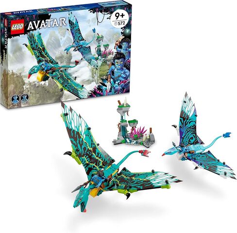 LEGO Avatar Jake & Neytiri’s First Banshee Flight 75572 Building Toy Set with 2 Minifigures for Kids, Boys, Girls Ages 9+ (572 Pieces) in Saudi Arabia
