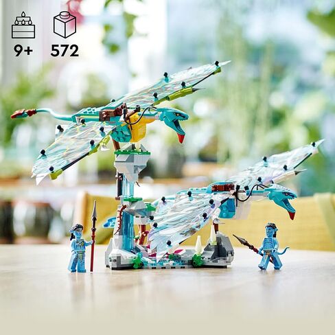 LEGO Avatar Jake & Neytiri’s First Banshee Flight 75572 Building Toy Set with 2 Minifigures for Kids, Boys, Girls Ages 9+ (572 Pieces) in Saudi Arabia