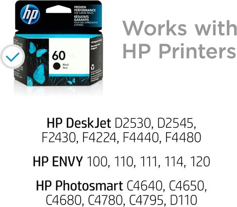 HP 60 | خرطوشة حبر | ثلاثية الألوان | CC643WN in Kuwait