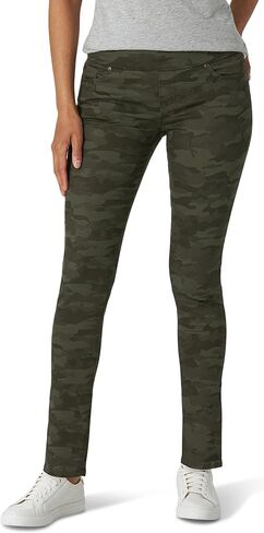 Lee Women's Misses Sculpting Fit Slim Leg Pull on Jean, Cognac, 2 L in Saudi Arabia