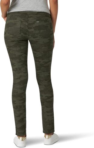 Lee Women's Misses Sculpting Fit Slim Leg Pull on Jean, Cognac, 2 L in Saudi Arabia