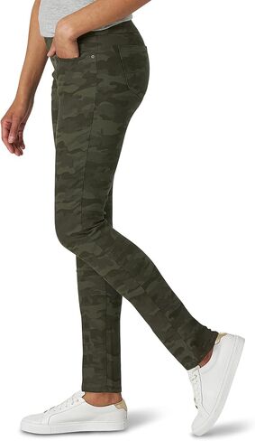 Lee Women's Misses Sculpting Fit Slim Leg Pull on Jean, Cognac, 2 L in Saudi Arabia