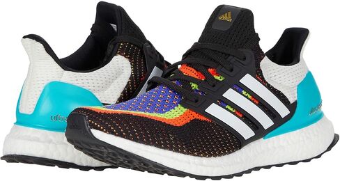 حذاء adidas Running Ultraboost DNA Core أسود/أبيض/أحمر شمسي 9 B (M) in Saudi Arabia