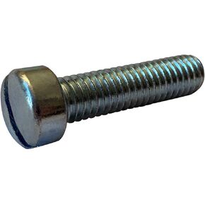 أجزاء صغيرة 1428MSL 1/4"-20 x 1-3/4" برغي آلة رأس الحشو المشقوق بالكامل من الزنك (عبوة من 25 قطعة) in Saudi Arabia