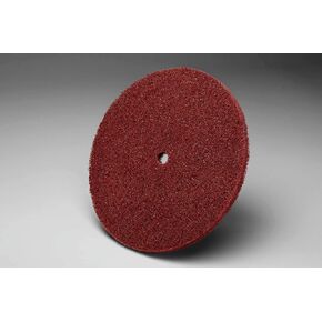 Scotch-Brite 28077 High Strength Disc, 8" x 7/8" A VFN, Maroon in Saudi Arabia