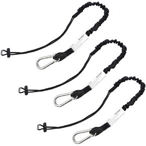 3 عبوات من أداة امتصاص الطاقة، حبل تثبيت مطور بوزن 15 رطلاً كحد أقصى، حلقة تسلق ذاتية القفل من سبائك الصلب مع سدادة سلك الصدمات in Kuwait