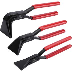 أداة ثني الصفائح المعدنية من AltitudeCraft - أدوات صفائح معدنية للخياطة اليدوية مكونة من 3 قطع - مجموعة أدوات ثني معدنية مستقيمة و45 درجة و90 درجة in Kuwait