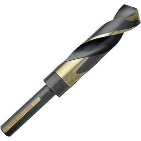 Champion Cutting Tool BlackGold XG12-39/64 Silver & Deming 1/2" Shank Drill: MADE IN USA in Saudi Arabia