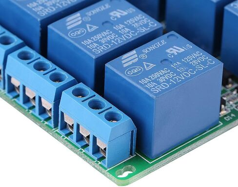 8 Channel Bluetooth 4.0 Relay Android Mobile Remote Control Switch DC 12V 10A Relay Module for Android Phones with Bluetooth 4.0 in Saudi Arabia
