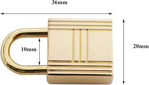 هايوس 4 قطع من اقفال اركيز من خليط الزنك مع مفتاح للصناديق الخشبية وصندوق المجوهرات وصندوق التخزين ودفتر اليوميات قابل للقفل، ذهبي in Kuwait