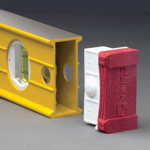 Stabila 78496 Type 196 Heavy Duty Complete 6 Level Kit - 78"/48"/32"/24"/16"/10" Die Cast Magnetic Torpedo Level Includes Nylon Carrying Case, Yellow in Saudi Arabia