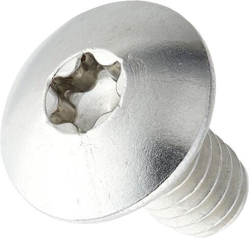 Small Parts 1408MTT188 18-8 Stainless Steel Truss Head Machine Screw, Meets ASME B18.6.3, T27 Star Drive, 1/4"-20 Thread Size, 1/2" Length, Fully Threaded, Imported (Pack of 25) in Saudi Arabia