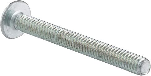 #8-32 X 1 1/8" Zinc Truss Head Machine Screws | Pack of 25 | Cabinet Door Knob, Dresser Drawer Pull Mounting Screws | SCR832118ZP in Saudi Arabia