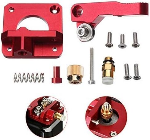 مجموعة ترقية Creality أنابيب تفلون Capricorn PTFE، طارد ألومنيوم، حوامل عمود تسوية من السيليكون الحراري، تركيبات PC4-M6 وPC4-M10، فوهة 0.4 مم لطابعة Creality ثلاثية الأبعاد in Kuwait