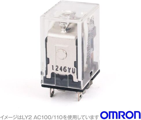 اومرون الأتمتة الصناعية LY2-AC24 مرحل الطاقة، DPDT، 24VAC، 10A، PLUG IN in Kuwait