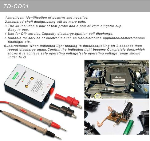 قلم تفريغ مكثف بطارية Sparkpen - أداة تفريغ الجهد الكهربائي لحماية التفريغ للأجهزة الإلكترونية in Kuwait