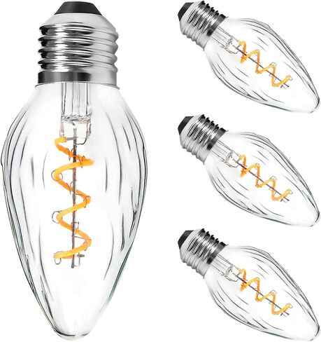 BRIMAX F15 8W Led Porch Light Bulb Outdoor, LED Post Bulb for 75W - 80W Incandescent Equivalent in Saudi Arabia
