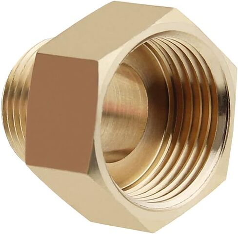 تجهيزات الأنابيب النحاسية، محول أنابيب الصمام NPT، أنبوب ذكر 3/4 بوصة إلى أنثى 1 بوصة (عبوة من قطعتين) لفة من شريط السباكين DN20 إلى DN25 in Kuwait