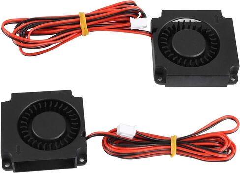 FYSETC 3D Printer Ender 3 Fan 24V 4010 Extruder Hotend Blower Fan 40x40x10mm with 1.2m/47.2inch Connetcting Cable for Ender 3 Pro/ 3V2/3S/3 Max/Ender 5/5S/5 Pro/5 Plus/CR-6 SE -Pack of 2 in Saudi Arabia