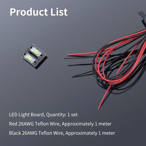 1 قطعة RGBW Mini Button PCB LED ملحومة مع كابلات PTFE أطول + 3 قطع من الراتنج الشفاف SLA جزء LED مجموعة غطاء الظل المتوافقة مع StealthBurner Extruder SB Toolhead لطابعة Voron 2.4 Trident ثلاثية الأبعاد in Kuwait
