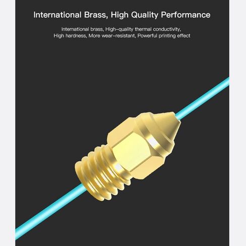 Creality Official 5 قطع Ender 5 S1 0.4 مم فوهات و5 قطع جوارب سيليكون، أجزاء طابعة ثلاثية الأبعاد غطاء سيليكون Hotend متوافق مع طابعة Creality Ender 5 S1 ثلاثية الأبعاد in Kuwait