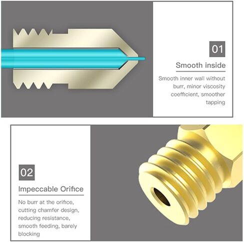 Creality Official 5 قطع Ender 5 S1 0.4 مم فوهات و5 قطع جوارب سيليكون، أجزاء طابعة ثلاثية الأبعاد غطاء سيليكون Hotend متوافق مع طابعة Creality Ender 5 S1 ثلاثية الأبعاد in Kuwait