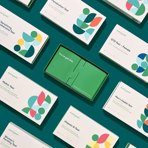 اختبار EverlyWell لفيروس نقص المناعة البشرية - مجموعة أدوات التجميع في المنزل - نتائج سرية ودقيقة من مختبر معتمد من CLIA خلال أيام - للأعمار من 18 عامًا فما فوق in Kuwait