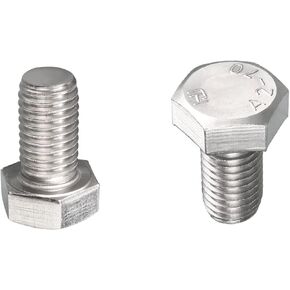 DTGN M14x25mm(DxH) Hex Bolts - 2Pack - Good for Machine Tools - 304 Stainless Steel Hexagon Head Screws in Kuwait
