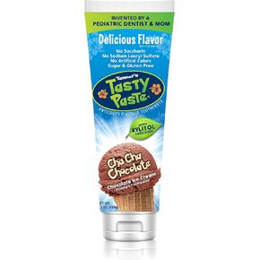 Cha Cha Chocolate Flavored - Anticavity Fluoride Children’s Toothpaste/Great Tasting, Safe, and Effective for Kids (4.2 oz.) in Kuwait