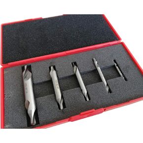 5PC M2HSS Combined Center Drills Countersinks 60 Degree Angle Bit Set in Saudi Arabia