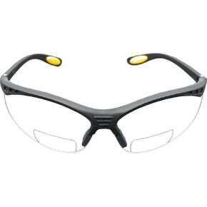 DEWALT DPG59-120C Reinforcer Rx-Bifocal 2.0 Clear Lens High Performance Protective Safety Glasses with Rubber Temples and Protective Eyeglass Sleeve in Kuwait