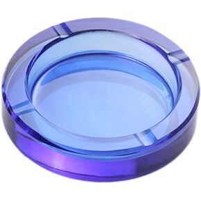 Sizikato 4-Inch Colored Crystal Glass Ashtray in Kuwait