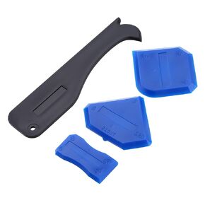 4 Pieces Silicone Caulking Tool Set Sealant Finishing Tool Grout Scraper Caulking Removal Tool for Kitchen Bathroom Floor Sink Joint Sealant Sealing,Reuse and Replace in Kuwait