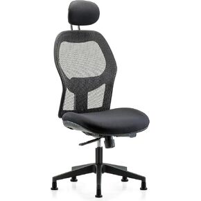 LabTech Seating LT41302 كرسي مكتب شبكي تنفيذي بقاعدة من النايلون، H1-RG in Kuwait