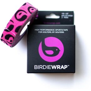 BirdieWrap Golf Sports Tape Wrap, 4-Way Stretch Athletic Tape for Hands and Fingers, Waterproof, Pre-Cut 110 Golf Finger Tape Strips, Blisters, Nicks Protection Sports Finger Tape