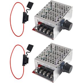 2 قطعة 7-70 فولت 30A PWM وحدة تحكم في سرعة محرك التيار المستمر مفتاح التحكم 12 فولت 24 فولت 36 فولت 48 فولت مع 30 أمبير فيوز فور عجلات الطاقة التحكم في السرعة in Kuwait
